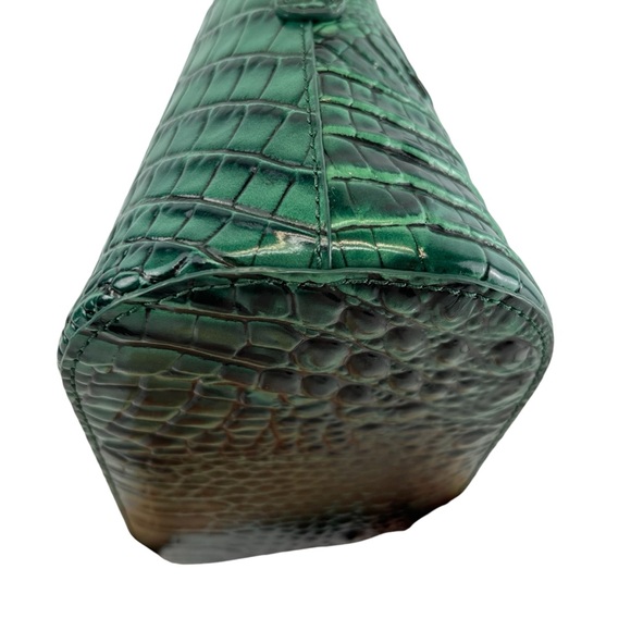 Brahmin Small Georgina in Emerald Green From The Melbourne Collection - Picture 7 of 12